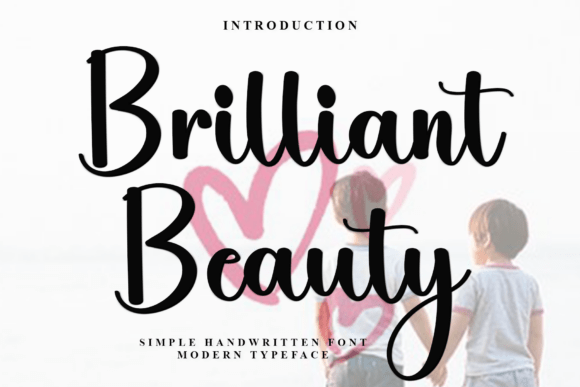 Brilliant Beauty: A Decorative Font for Holiday Crafting and Products