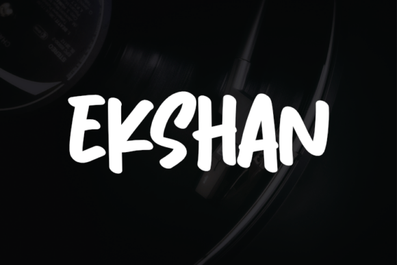 Ekshan: A Modern Script Typeface for Business Owners
