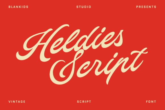 Heldies Script Font: A Warm Typeface for Editorial Design