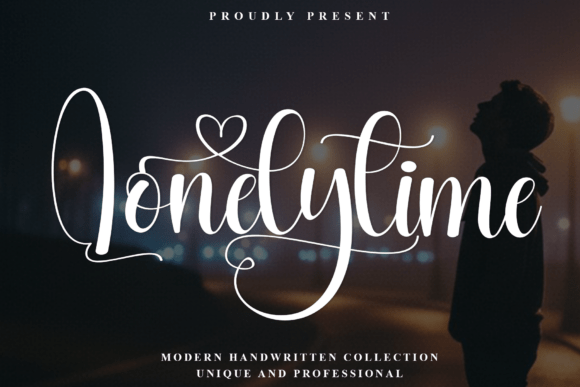 Lonelytime: A Crisp Handwritten Font for Modern Web Design