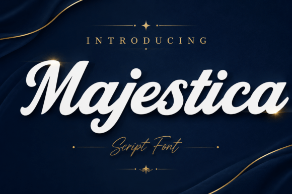 Majestica: The Script Font Redefining Editorial Design