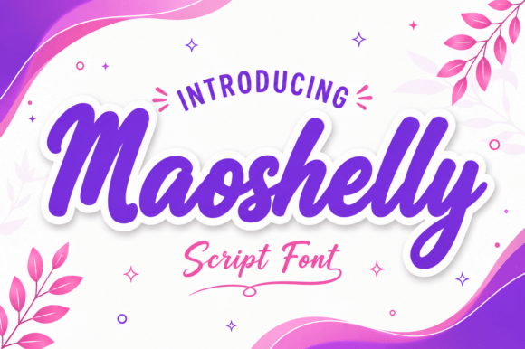Maoshelly Font: A Captivating Script for Modern Marketing