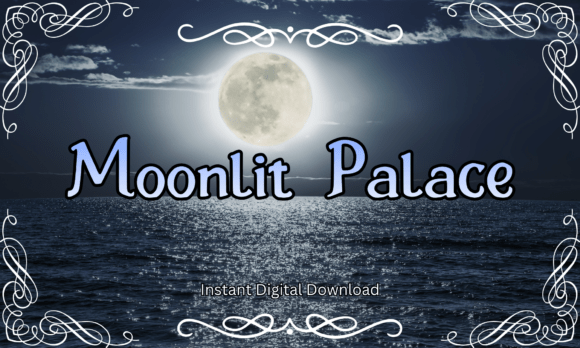 Moonlit Palace: A Celestial Font for Digital Campaigns