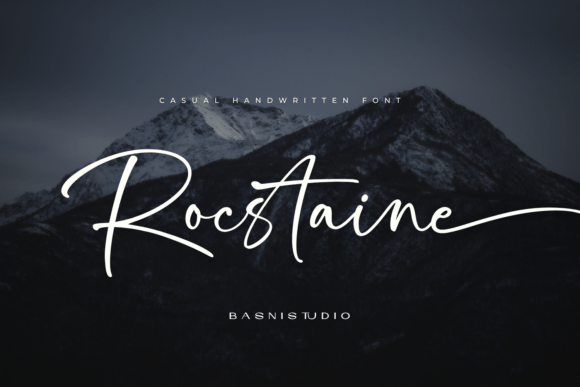 Rocstaine Handwritten: A Font for Brand Builders