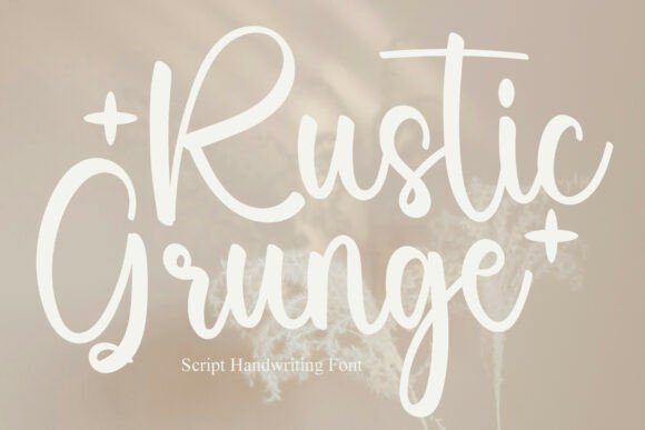 Rustic Grunge: The Script Font That Carries Campaign Confidence