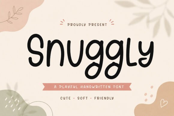 Snuggly: A Friendly Handwritten Font for Business Branding