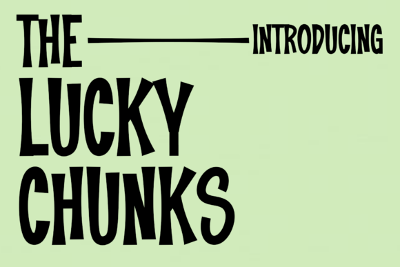 The Lucky Chunks Font: A Script That Elevates Small Brand Design