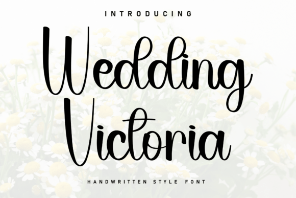 Wedding Victoria: A Marker-Style Handwritten Font for Business